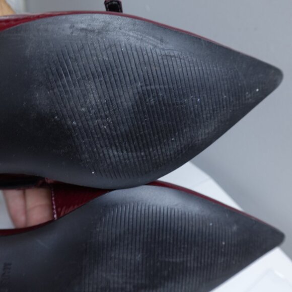 Steve Madden Women's Peony Strappy Pointed Toe Slingback Flats - Picture 6 of 7